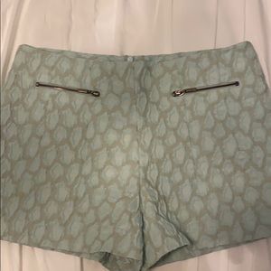 Zara Texture Jaquard Shorts